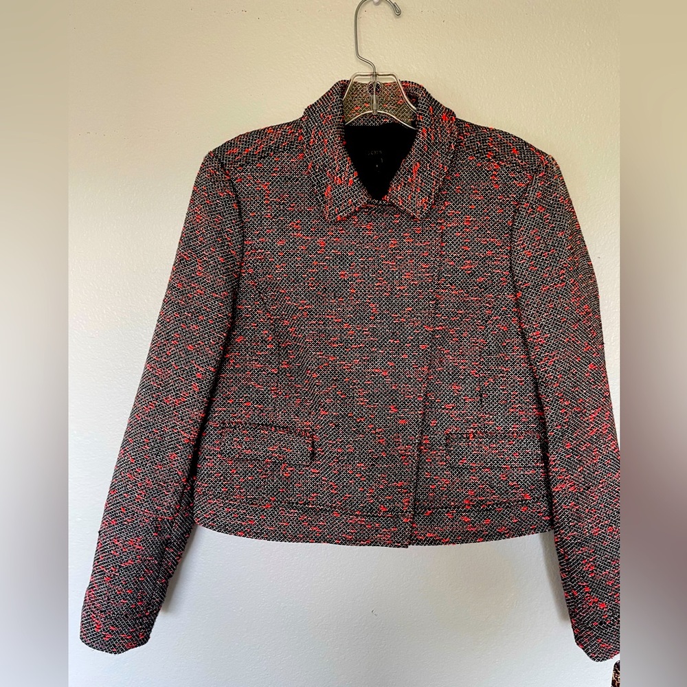 J crew cropped jacket